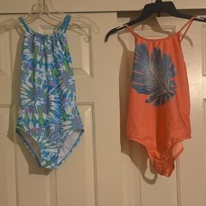 Tropical Splash Kids Swim One Piece
